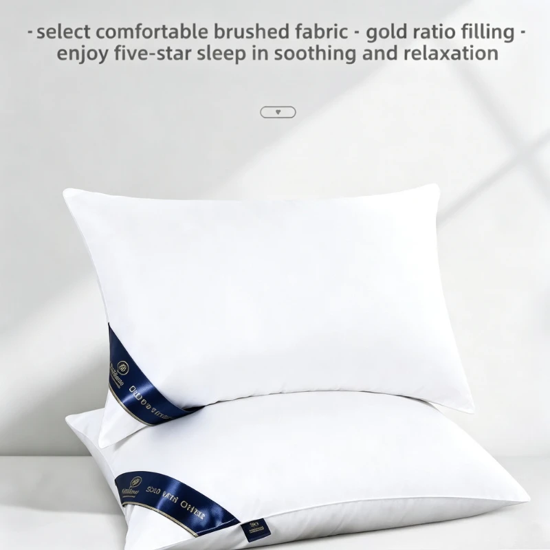Hotel Pillows Specifically Designed for Cervical Spine Protection and Sleep Aid Home Use Dormitory Single Pillow Core