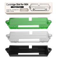 Region Free Game Cartridge Slot Durable US JAPAN Games Game Cartridge Adapter Universal N64 Cartridge Slot Tray for Nintendo 64