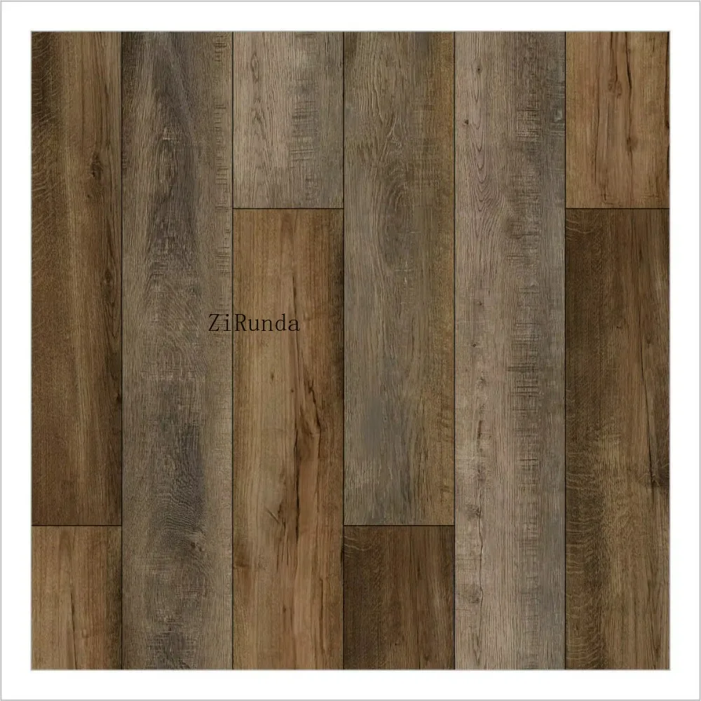 カスタマイズ版防水8x50石目柄ルーム用硬質コアSPCプラスチックフロア