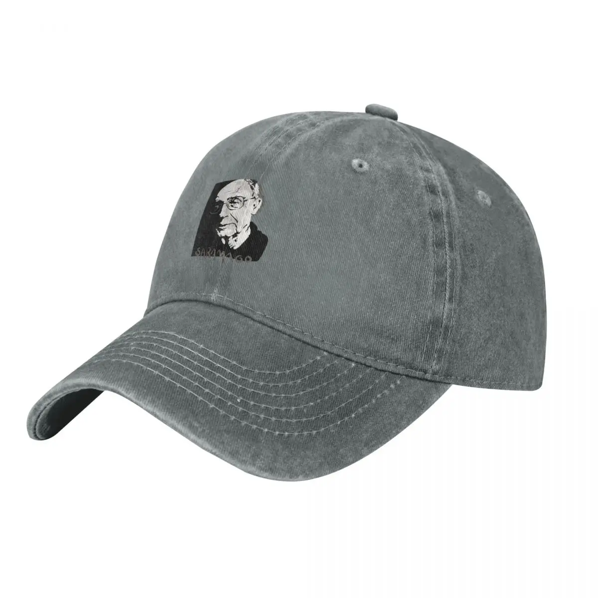 Portrait of Saramago. Baseball Cap Rugby Gentleman Hat Golf Women Men's