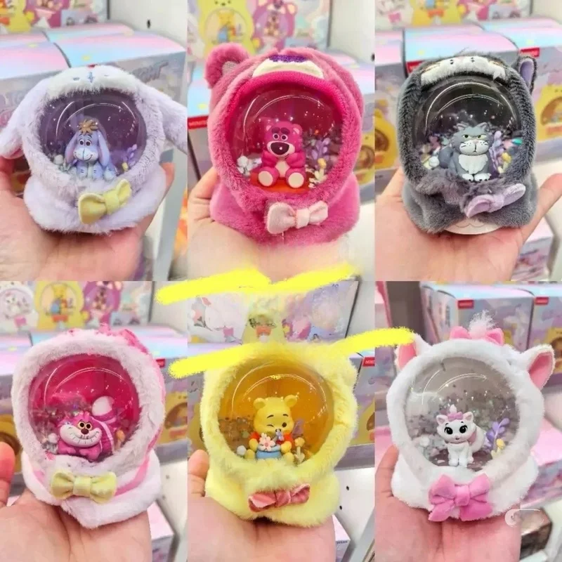 Nueva serie Maomaoji, caja ciega de bola de cristal de peluche Di, adorno de bola de cristal de Pooh bonito, regalo periférico de animación