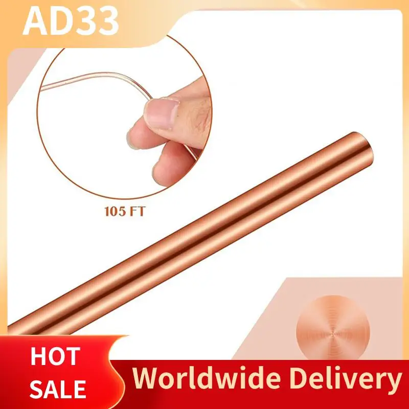 

Top Deals 4 Rolls Soft Copper Wire Solid Bare Bendable Wire For Electroculture, Jewelry Making (12 Gauge 52.49Feet Per Roll)