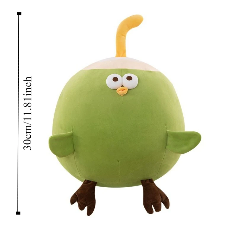 PP algodão coco frango brinquedo de pelúcia fofo coleção pintainho boneca lance travesseiro 30cm confortável frango boneca de pelúcia