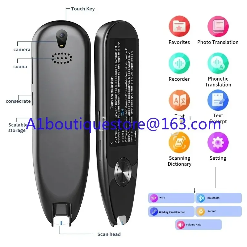 X7 Offline Language Translation Intelligent Real-time Voice Scanning Pen For Children's Books