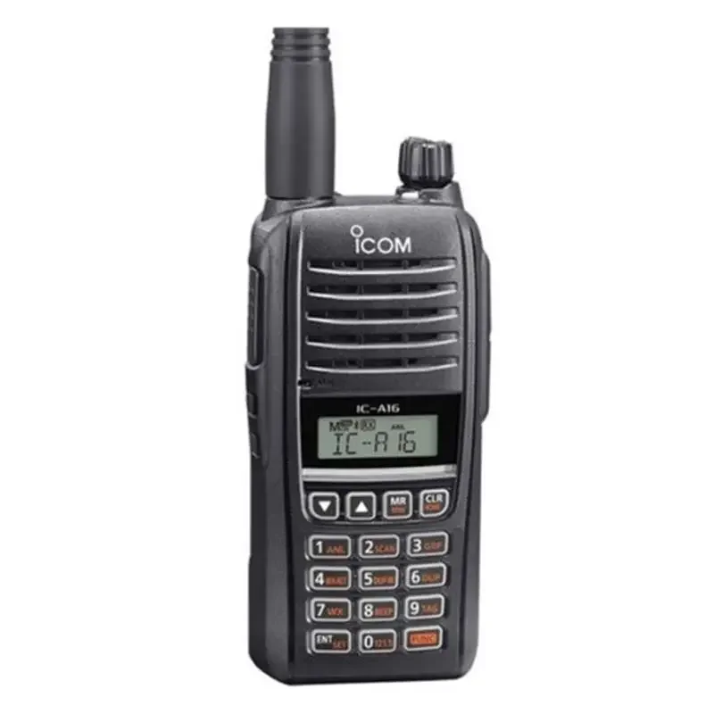 IC-A16 IP67 air band handheld transceiver walkie talkie waterproof