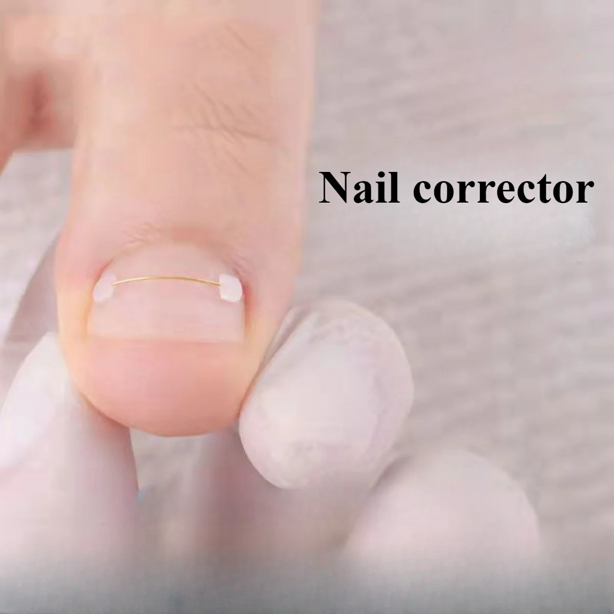 再利用可能なチタン合金ネイルツール,フットアクセサリー,主要なコレクター,日常使用,便利,コンパクト,ワイヤー補正,1個
