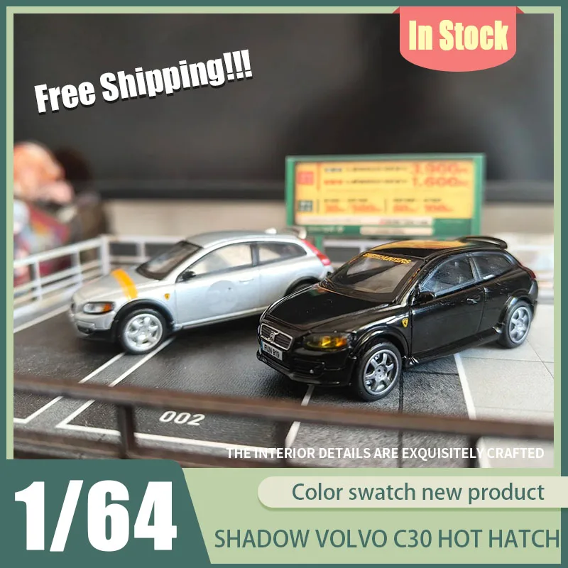 

Shadow Pro 1:64 Volvo C30 Hot Hatch Diecast Model Speedhunter Inspired Livery Swedish Compact Car Collectible Toy Gift Christmas