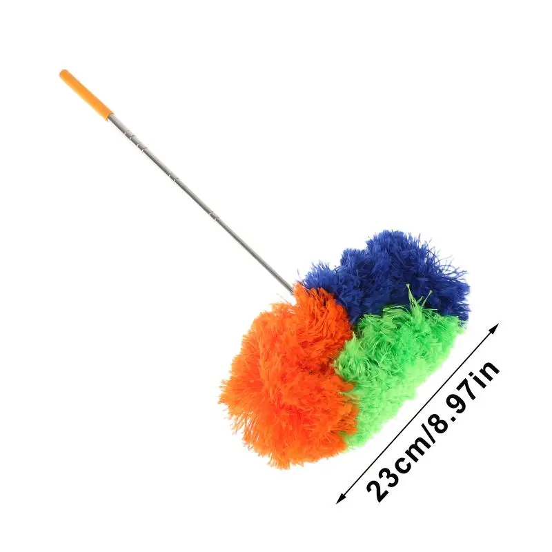Removable Ceiling And Fan Duster Ceiling Fan Cleaning Tool Ceiling Fan Cleaner Duster With Extension Pole Dust Removal Brush