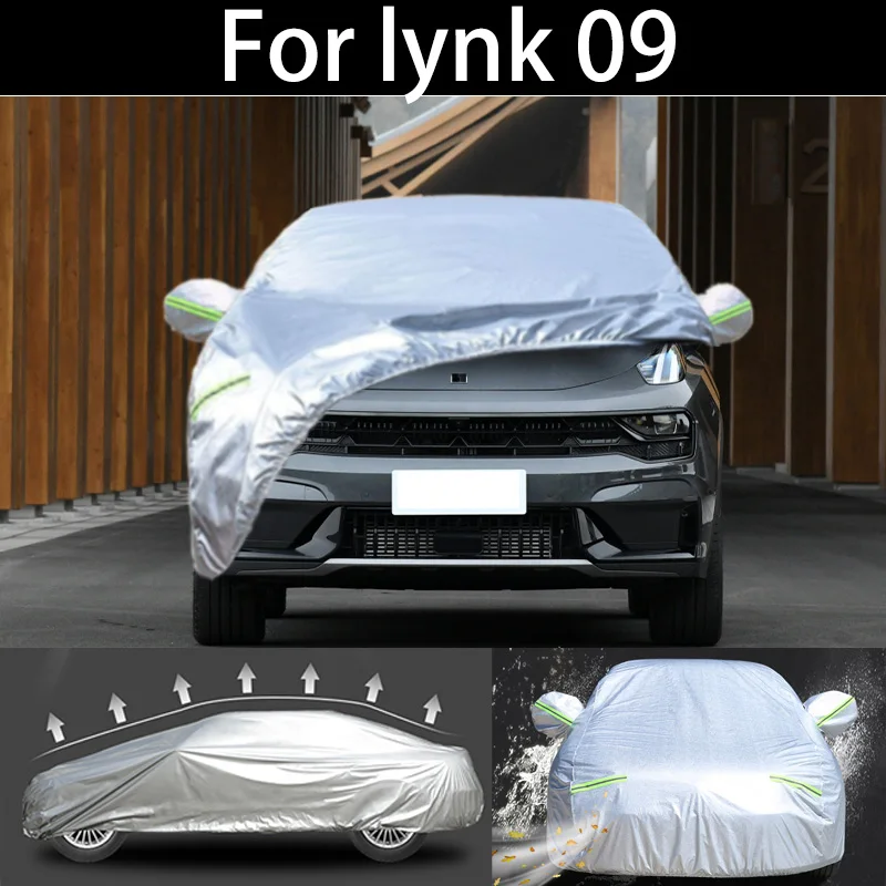 

For lynk 09 winter car Cover Dustproof Outdoor Indoor UV Snow Resistant Sun rain Protection waterproof hail cover for car