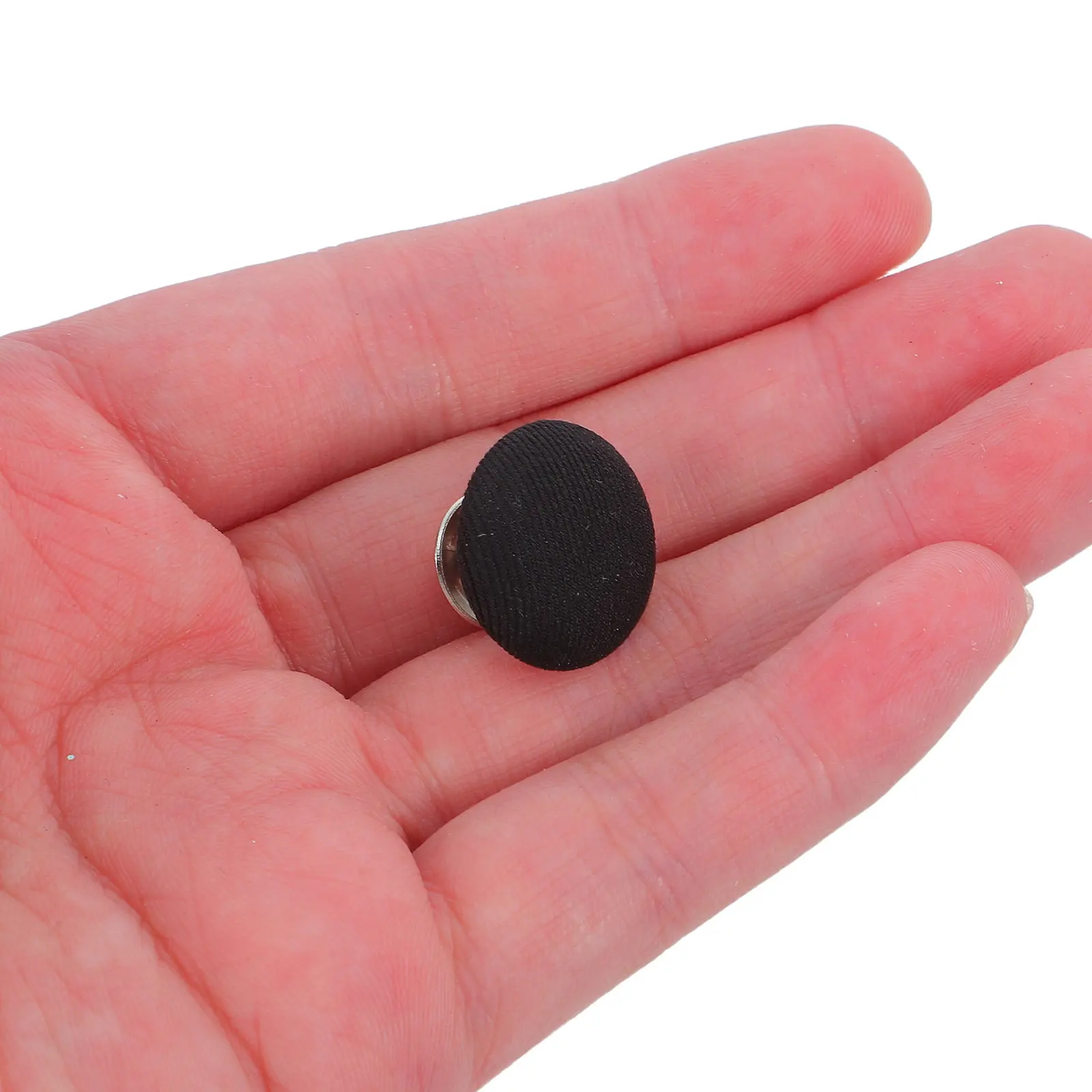 

30Pcs Baseball Cap Buttons 19Mm Round Metal Cloth Covered Hat Snap Button Replacement Top Cover Button for Hat Repair
