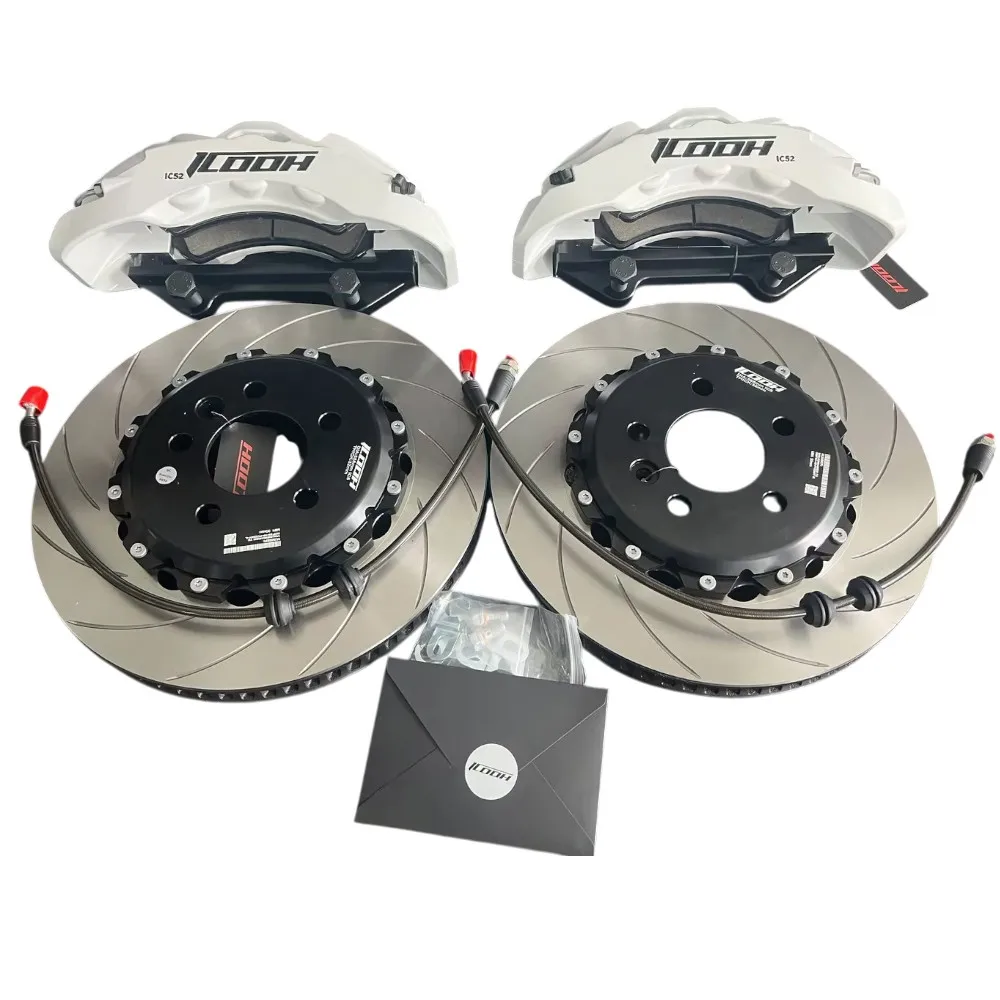 ICOOH Racing Enhanced Stopping Power 6 Piston Direct Replacement IC5 330*32MM Big Brake Kits for Hyundai Grand Starex