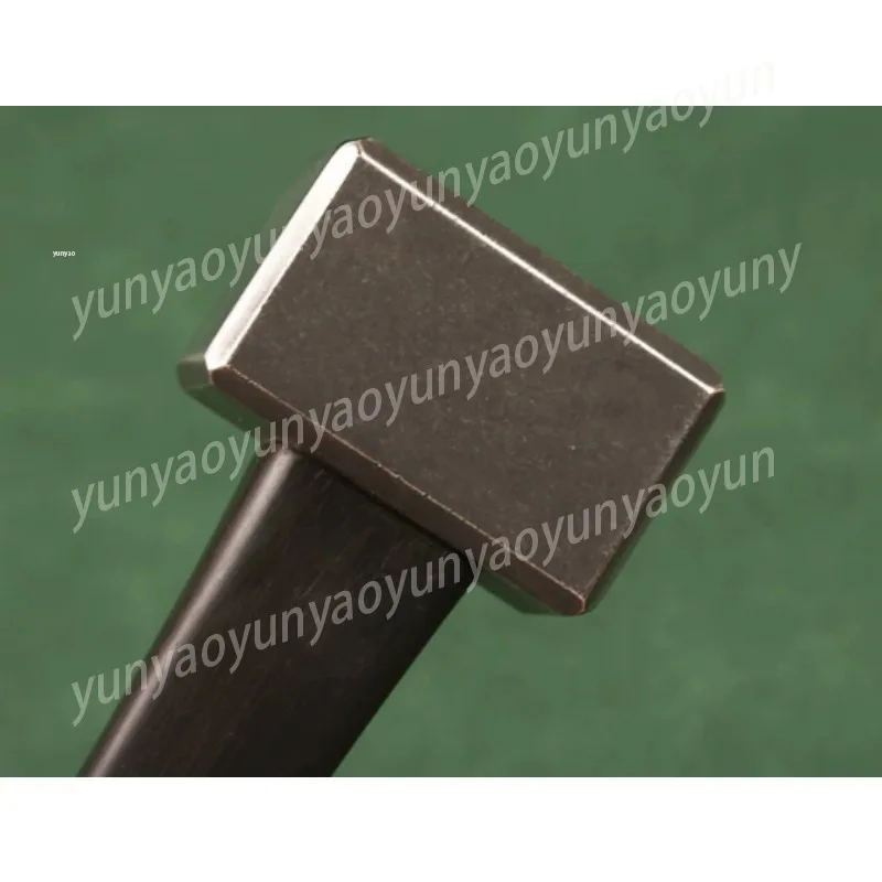 Mini 4 Sided Square Steel Club Hammer Small Iron Striking Tool For Handmade Leather Craft Punching Processing Work