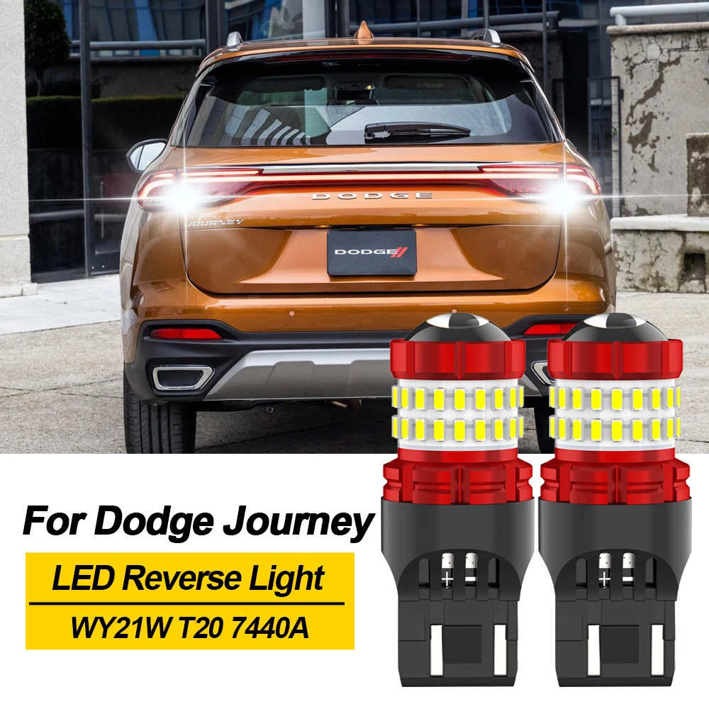 

BMTxms 2Pcs W21/5W 7443 W21W 7440 Canbus LED Reverse Light Backup Lamp For Dodge Journey 2013 2014 2015 2016 2017 Dart 2012-2016
