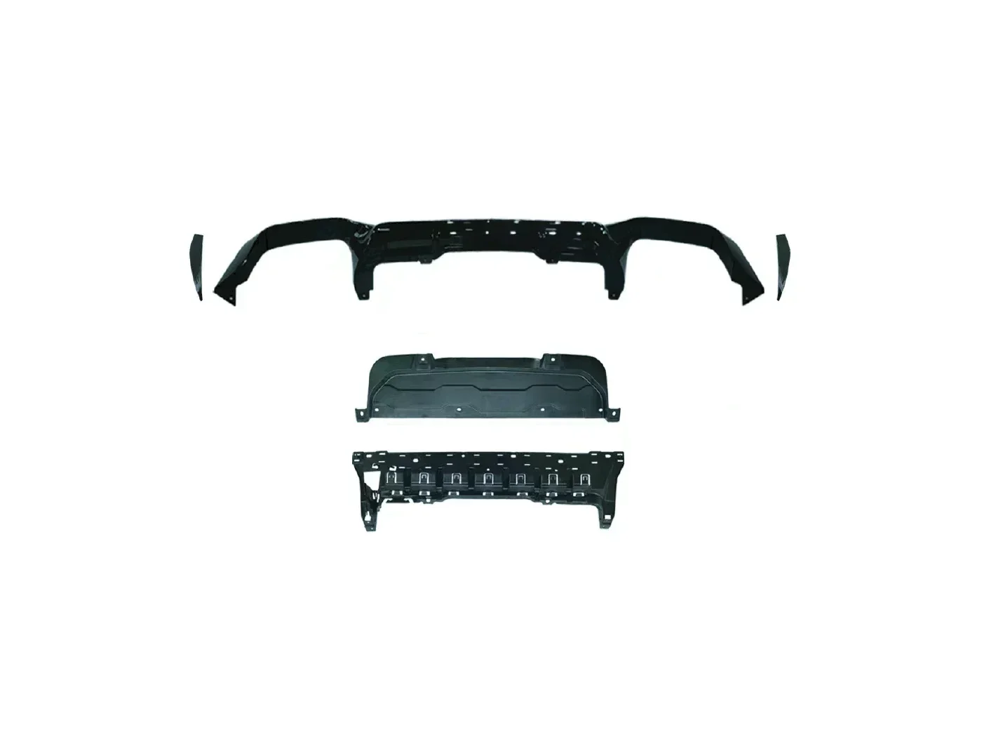 طقم هيكل G02 عالي الجودة لسيارة BMW X4 G02(2022-2025) ترقية X4M المعدلة Body Kit X4 Upgard إلى المصد الأمامي X4 M #5