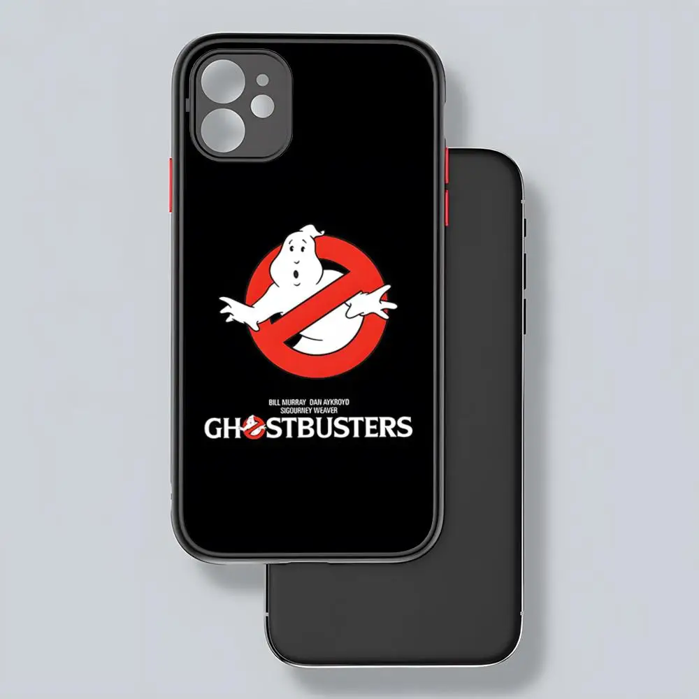 MINISO Movie-G-Ghostbusters Phone Case Matte Transparent For 16 15 IPhone 12 11 13 Pro Max X XR 8 Plus Back Cover