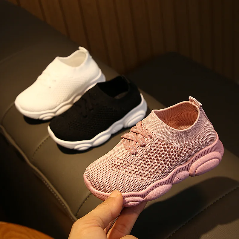 Baby Summer Shoes Kids Shoes Casual Breathable Infant Baby Children Girls Boys Mesh Sneakers Soft Bottom Comfortable Non-Slip