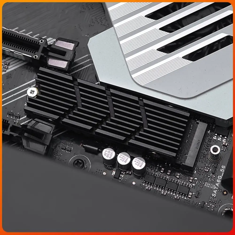 

Радиатор-охладитель для SSD M.2 2280 из алюминиевого сплава с термопрокладкой для игровых консолей