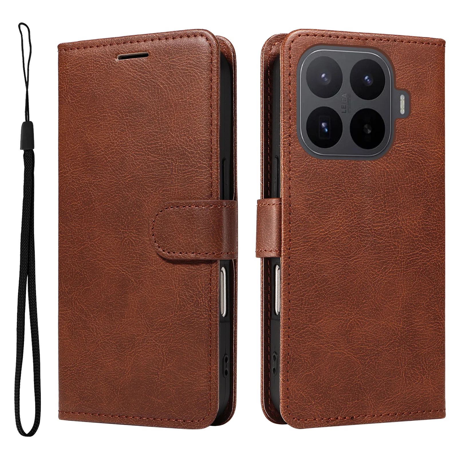 レザーウォレットカードホルダー付きフリップフォンケース Xi - Leather Wallet Card Holder Phone Cover のレビューと価格