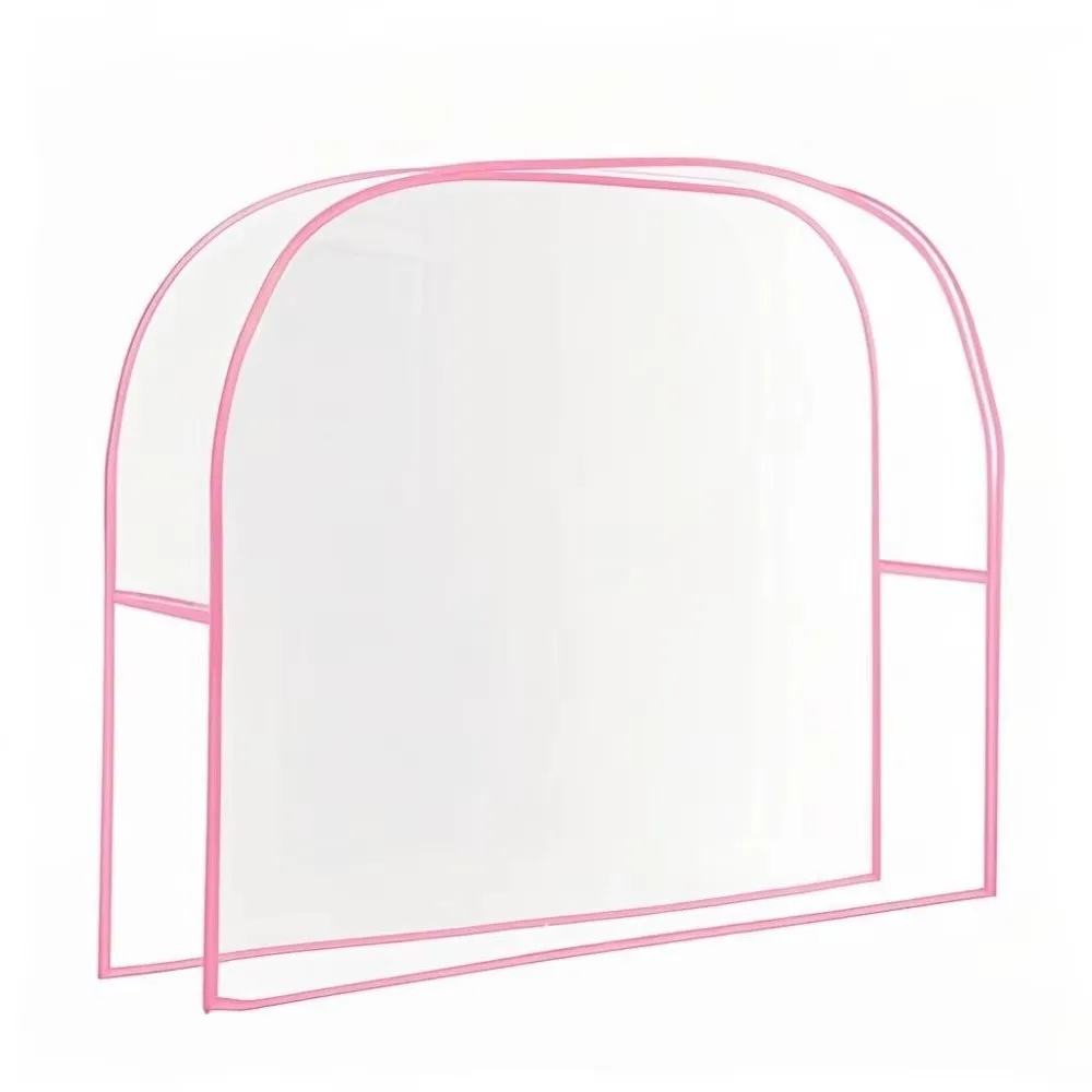 Universal PVC Salon Chair Cover Clear Round Chair Back Covers Soft Waterproof Barber Chair Back Covers Protector Covers