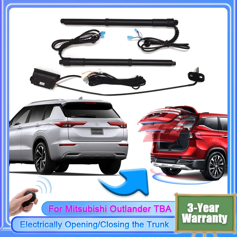 For Mitsubishi Outlander 2021~2024 Vehicle Electric Tailgate Lift for Trunk Intelligent Opening of Tail gate Soft Close Car Door