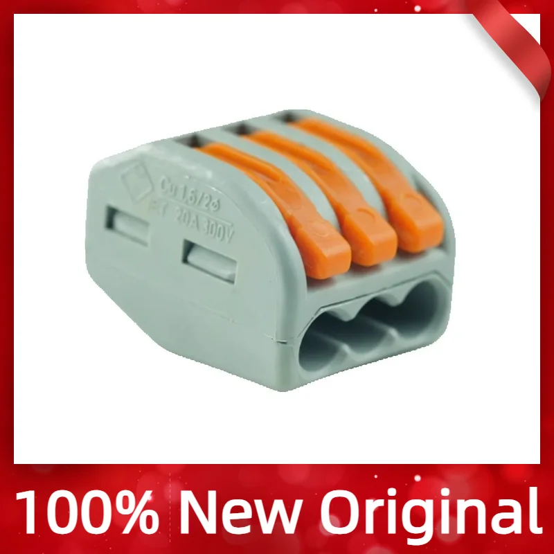 

Brand new original 222-413 222 413 installation terminal block and connector with pole splicing connector