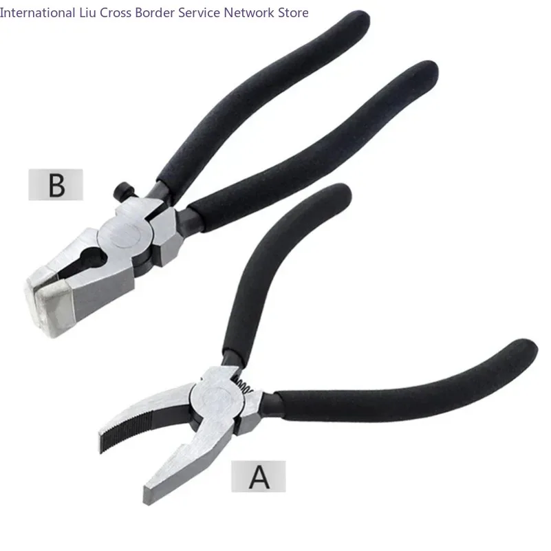 6 Inch 8 Inch Cut Running Pliers Plat Nose Pliers for Glass Tile Mosaic With Adjustable Screw / Spring