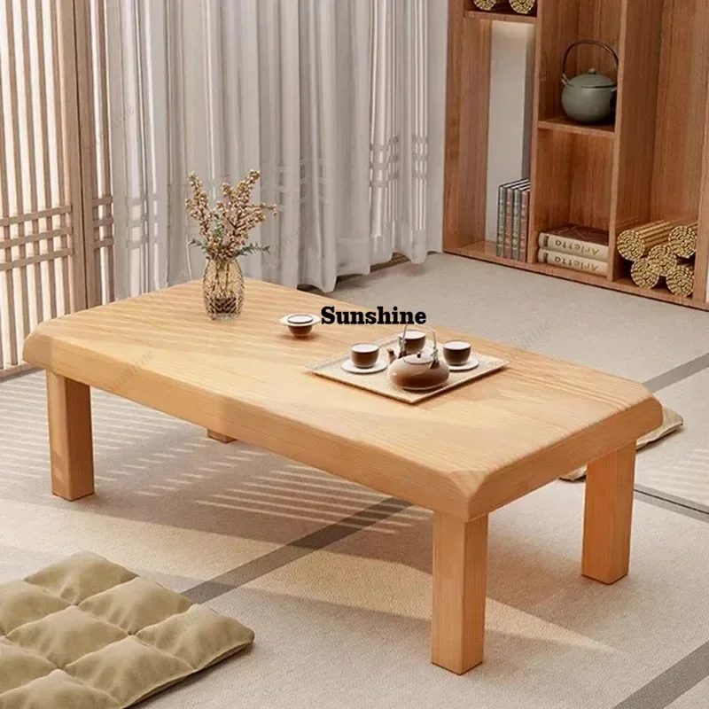 

Standing Professional Coffee Table Decoration Wood Modern Living Room Kitchen Side Table Dinner Mesas Bajas Trendy Furniture