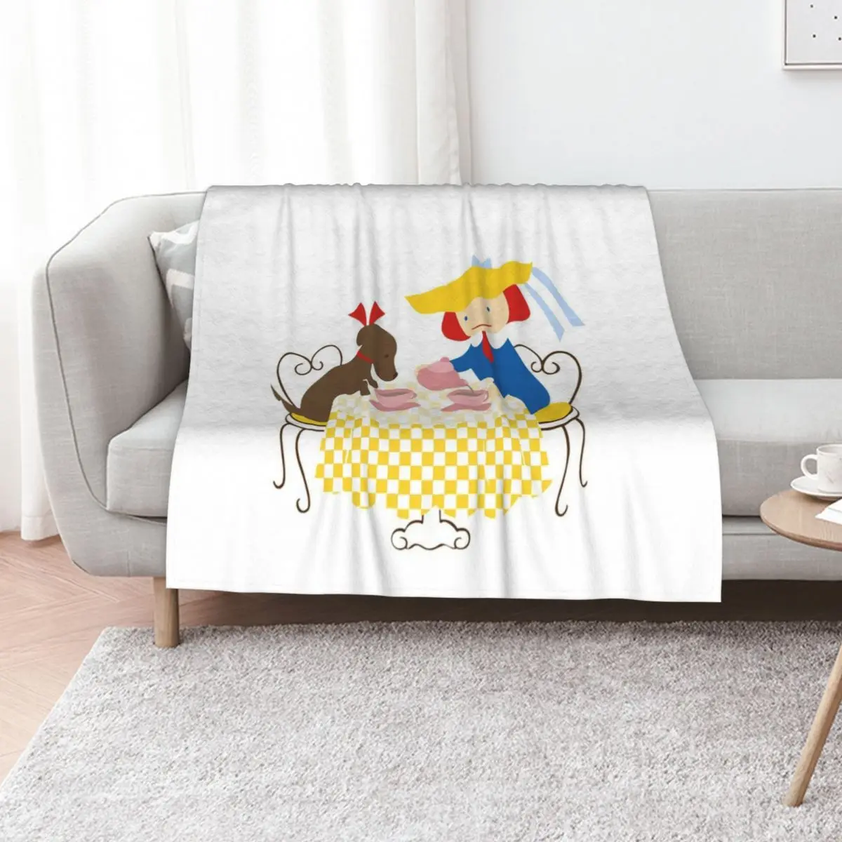 Madeline Fogg andGenevieve Throw Blanket valentine gift ideas Soft Big Plaid on the sofa Travel Luxury Giant Sofa Blankets