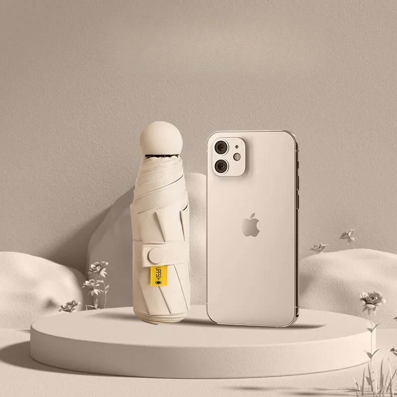 

Женский зонт от солнца с защитой от УФ-излучения (скидка 50%), ультралегкий, компактный, дорожный, карманный зонт