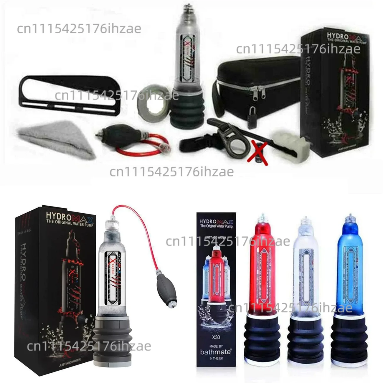 Suitable for  Deluxe Giant Root Hydraulic Pump Negative Hydraulic Stretching Physical Traction Exerciser X20x30x40
