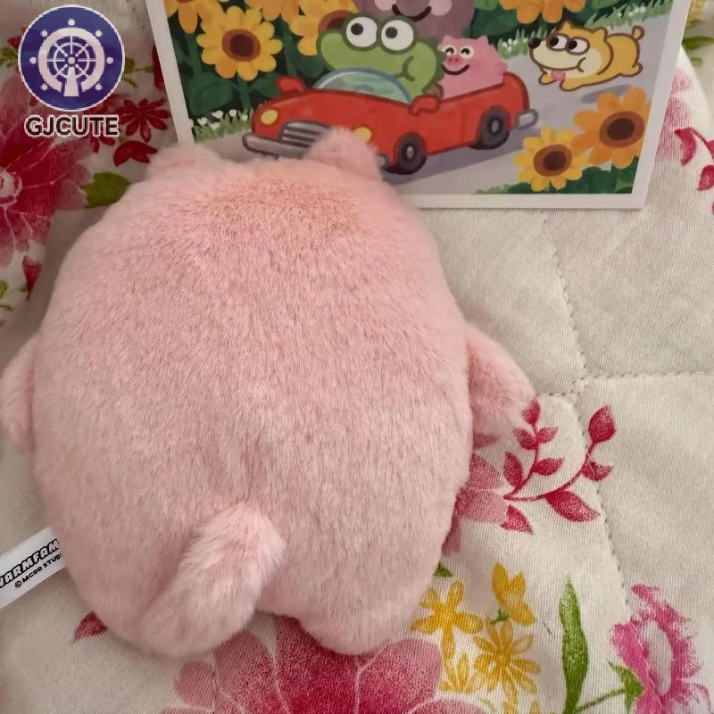 귀여운 배낭 펜던트, 핑크 돼지 베이컨, 부드러운 봉제 손 인형 장난감