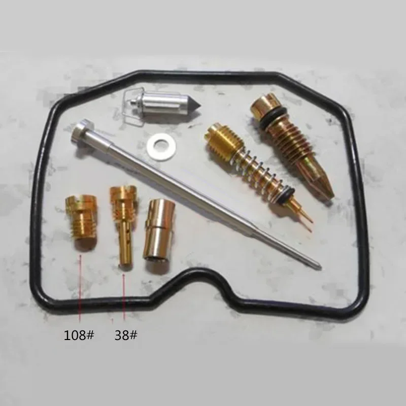 

CarHome Ремкомплект карбюратора для KAWASAKI ZZR250 EX250H, инструменты для ремонта мотоциклов, кусторез, прокладка, свеча зажигания, новинка