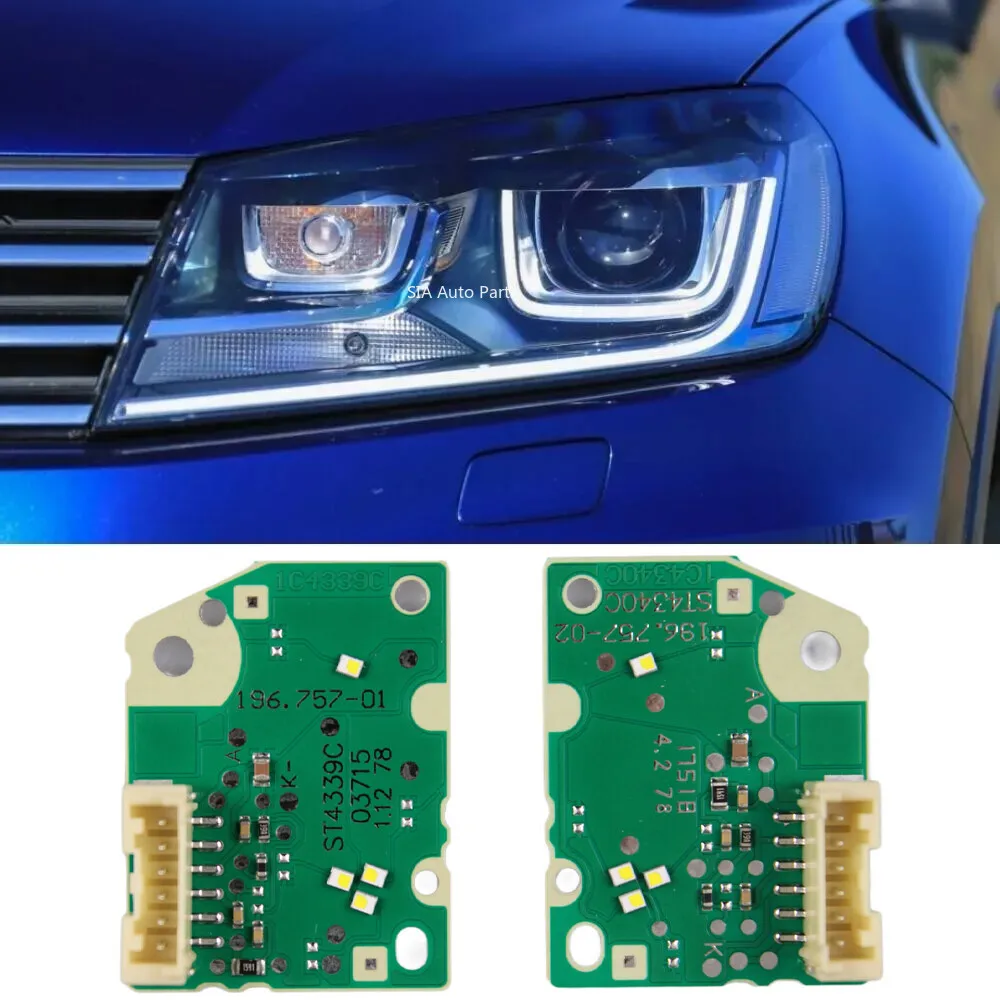 

LED Headlight DRL Chips For VW Touareg 2016 2017 2018 Angel Eye Daytime Running Light Ballast Chip 19675701 19675702