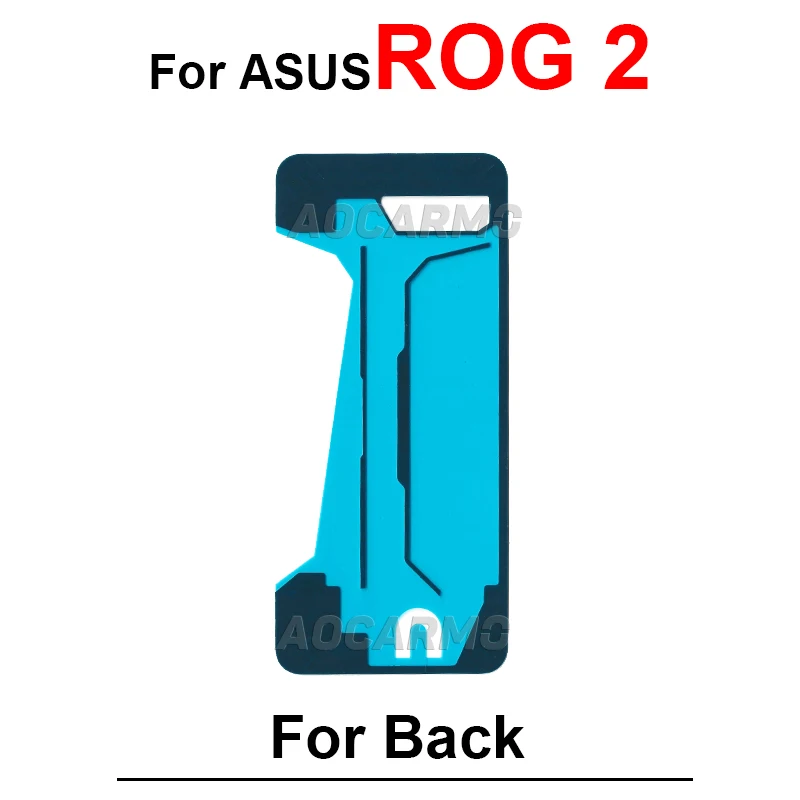 For ASUS ROG Phone 5 5S 6 7 Pro 2 3 ZS673KS Back Cover Adhesive Rog5 ROG3 ZS660KL Rear Sticker Glue Tape