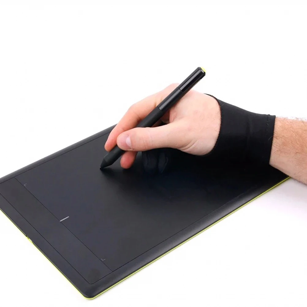 

Anti-mistouch Gloves Graphics Painting Two Finger for Artist Drawing Tablet Anti- -finger