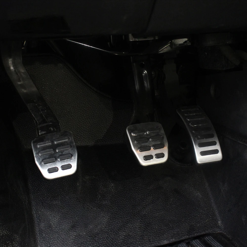 Car Pedal Pads For Volkswagen Polo Amarok Beetle Jetta MK4 Bora Golf 4 Vento /Skoda Octavia 1U Fabia 1 Rabia Rapid Roomster