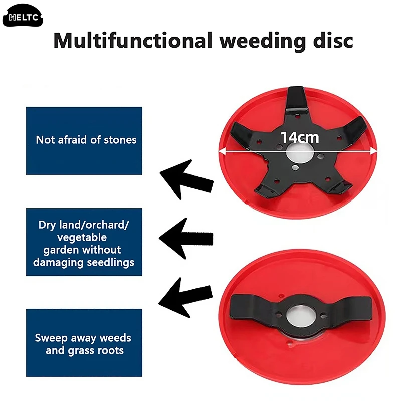 1PC Innovative Multifunctional Dual-use Weeder Plate Lawn Mower Trimmer For Head Brushcutter Grass Cutting Machine Cutter Tool