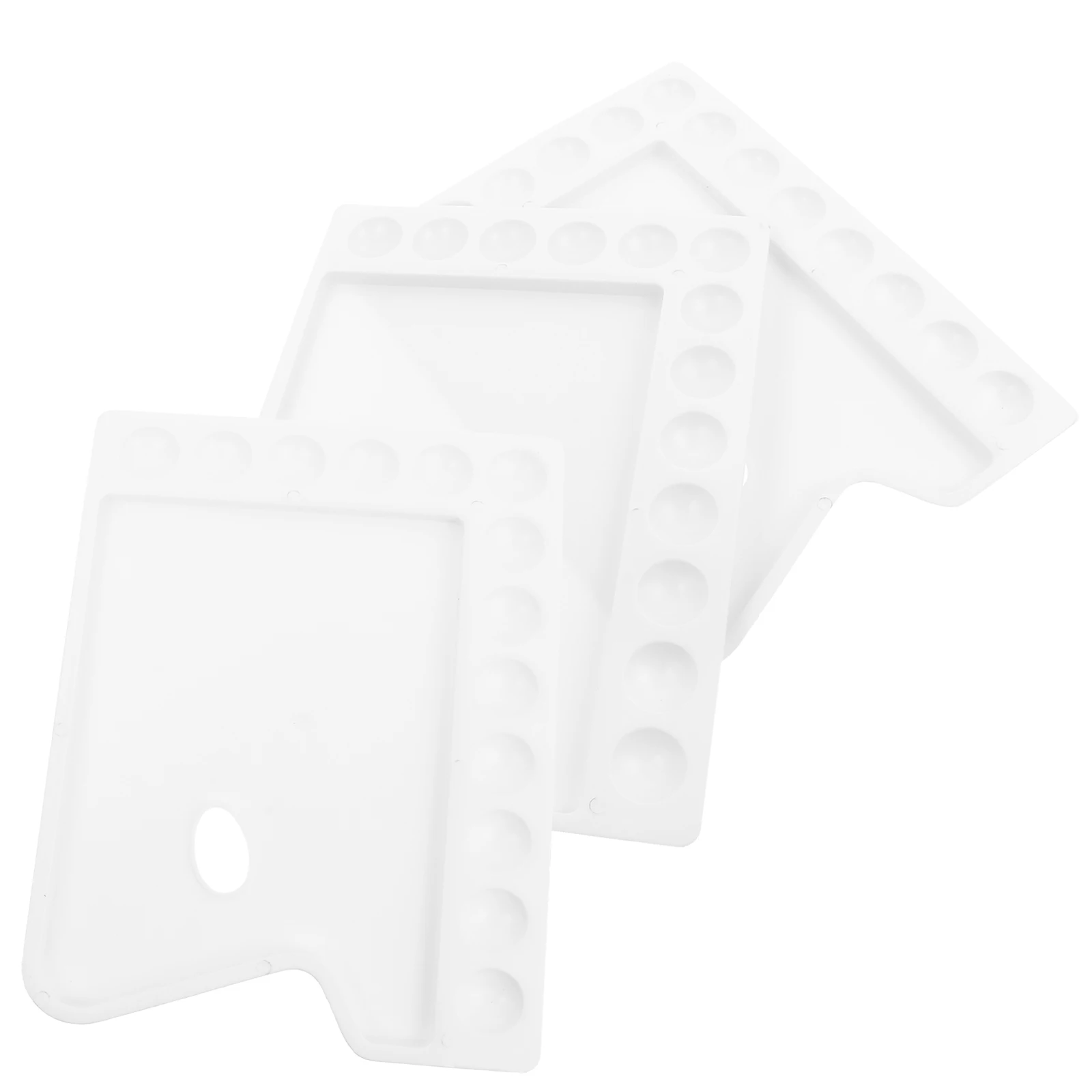 

Paint Trays Plastic Pigment Trays Color Mixer Color Fixing Plate Student Stationery