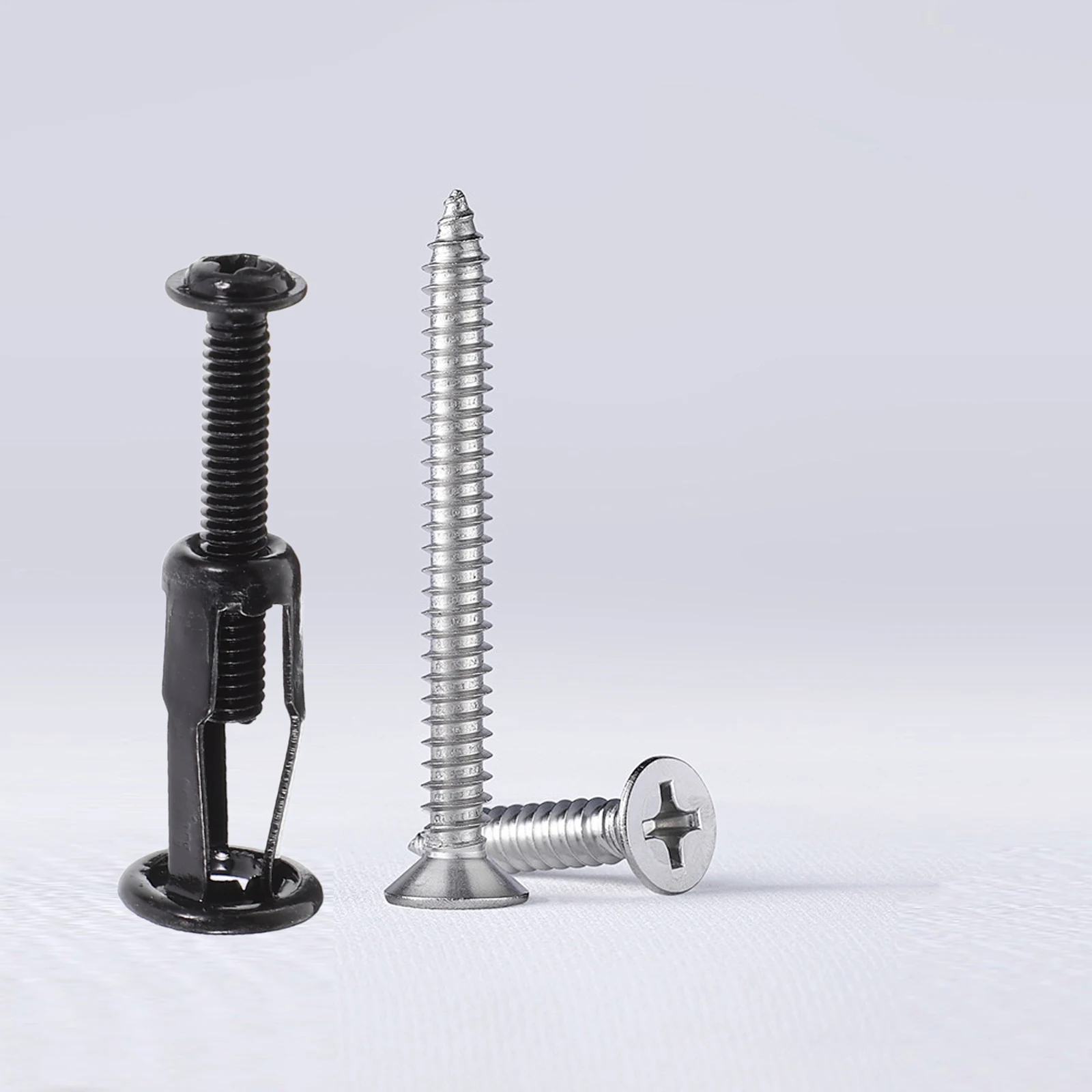 

10pcs Expansion Screw Petal Nut Kit Hollow Carbon Steel Anchors Durable Construction Home Repair Threaded Inserts