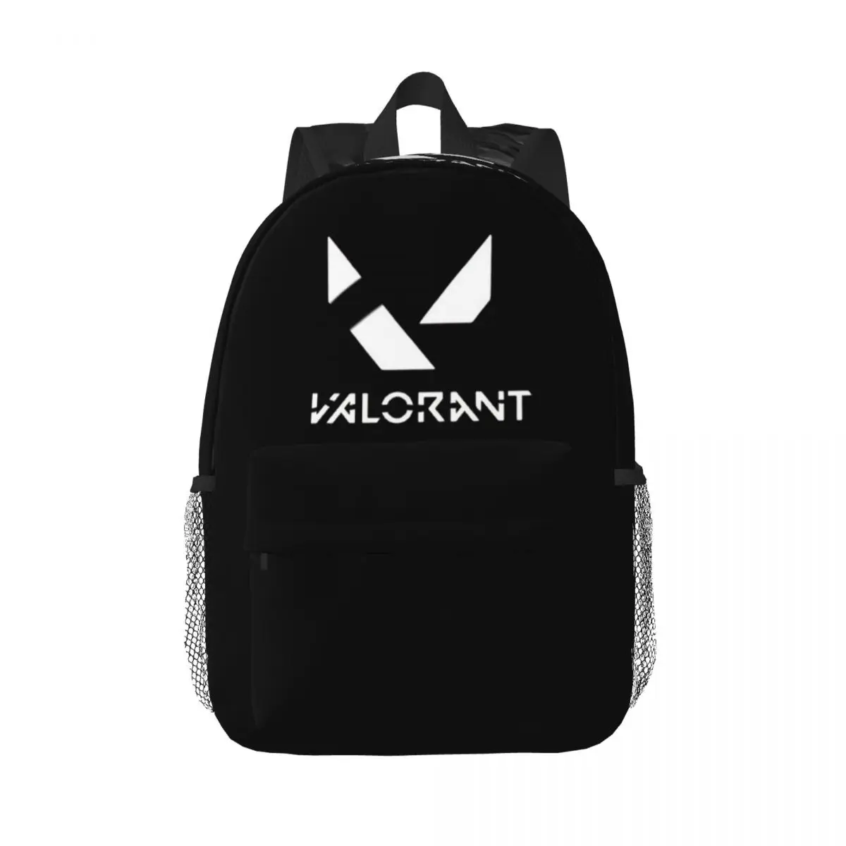 V-Valorant Riot Games Shooting Backpack Daypack Large Capacity Boys Girls BookBag Shoulder Bags for Men Women School Bag