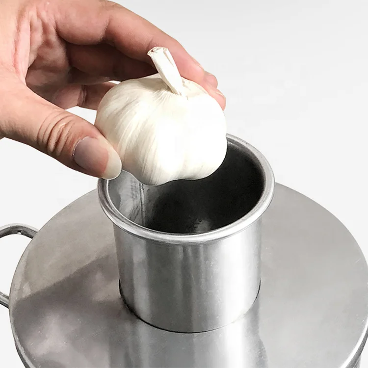 عالية الإنتاجية التلقائي ذكي الفولاذ المقاوم للصدأ الكهربائية آلة تقشير الثوم مقشرة الثوم JC-003 25 كجم / ساعة #1