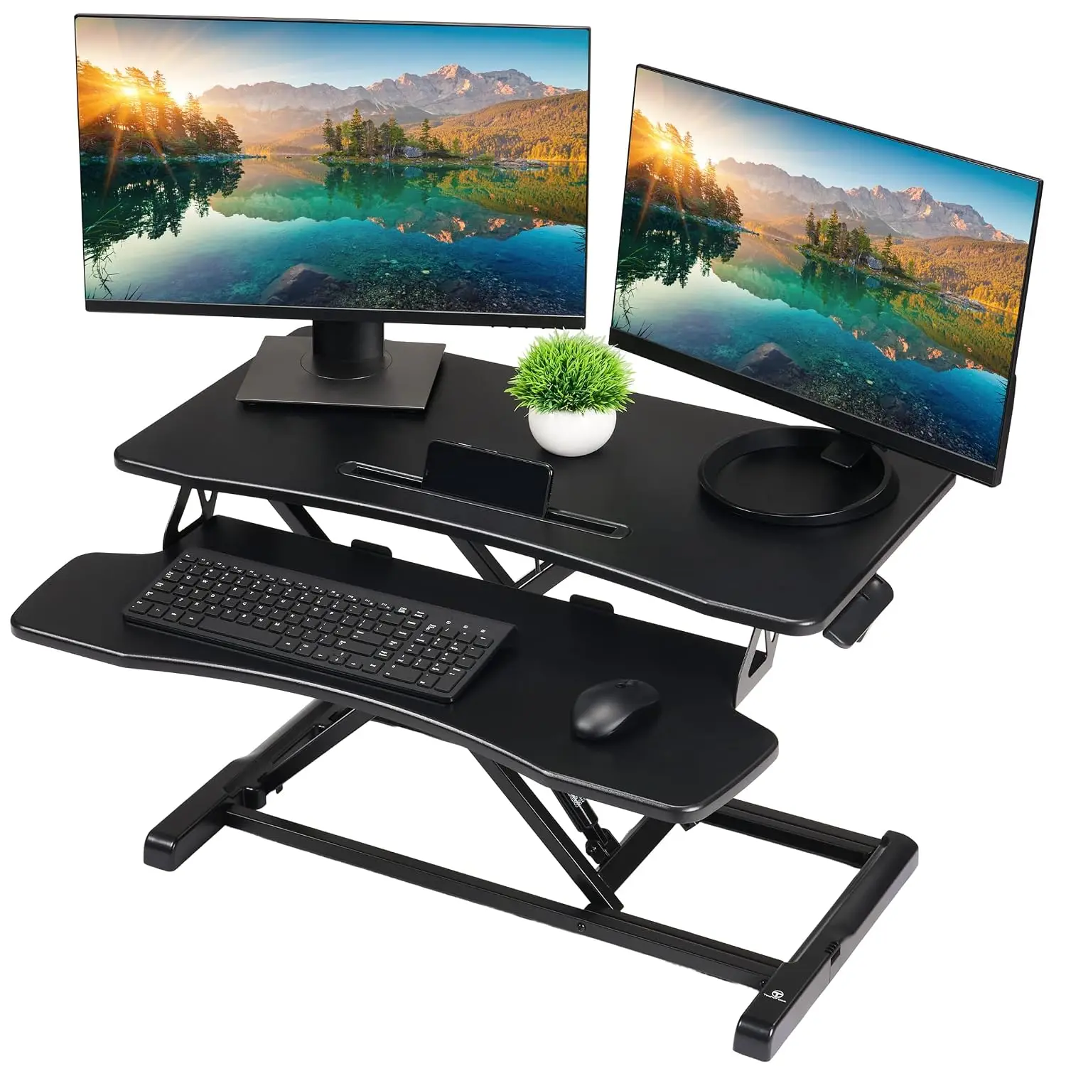 Height Adjustable Standing Desk Converter 32