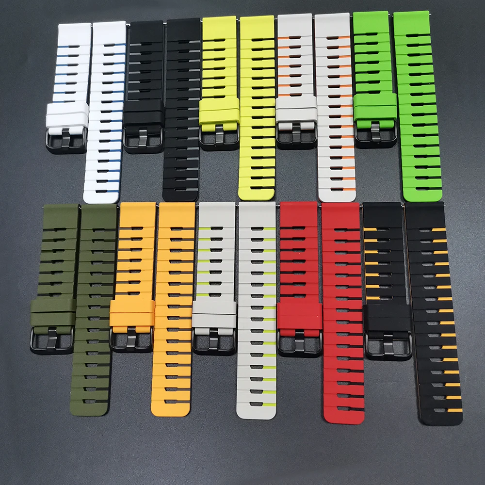 22 مللي متر سيليكون حزام لهواوي ساعة GT5 GT6 برو استبدال معصمه لهواوي ساعة 5/4/3 برو GT 6 4 3 2 46 مللي متر الرياضة سوار