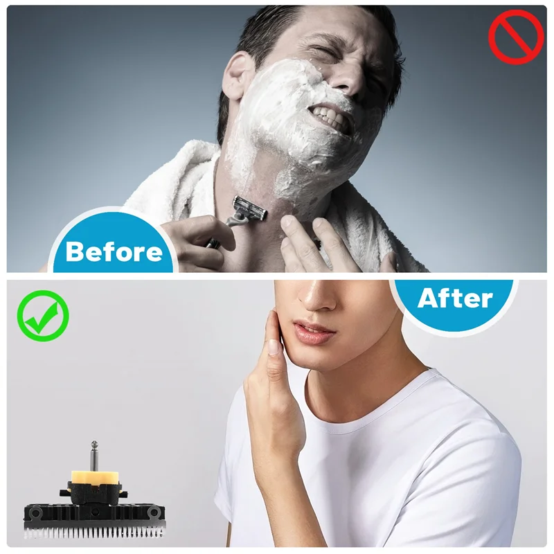 L73A 2025-Shaving Head Razor Head Replacement Kit For Braun 5 Series 30B 31B 31S 51B 51S