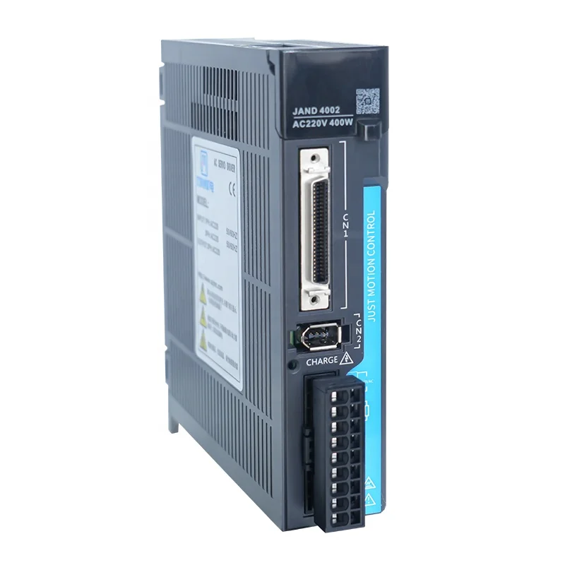 JAND4002-20B-RC CE 220V 2.8A Bus Servo Drive 17-bit Canopen Motor Driver with RS485+CAN Communication for 40/60mm Base AGV