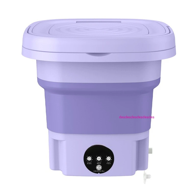 

Retractable folding small washing machine