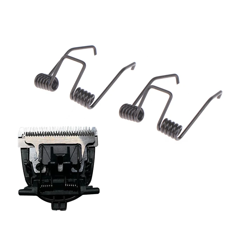 【New】2Pcs Universal Electric Hair Clipper Replacement Spring Steel Double Torsion Spring Barber Accessories