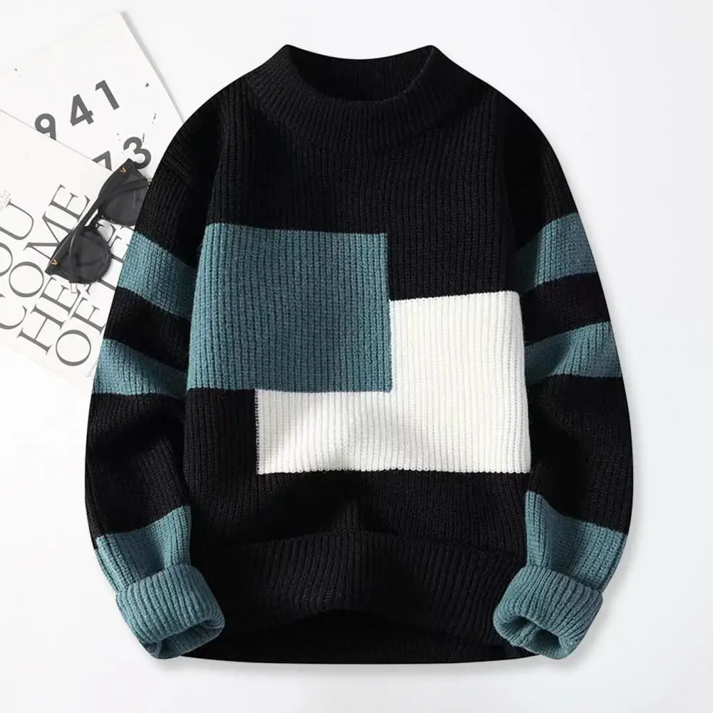 Men Stripe Sweatshirts Cotton Oversized 6XL 7XL 8XL Plus Size Long Sleeve O-Neck Pullovers Streetwear Fashion Sportswear Black