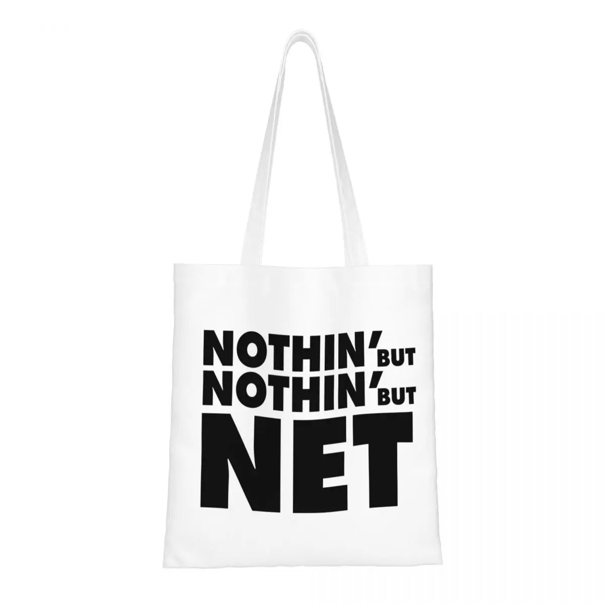 

Franks Oceans 'UNITY' Nothin' But Nothin' But Net Canvas Tote Bag Fashion Large Capacity Grocery Bag for Women Student Bags