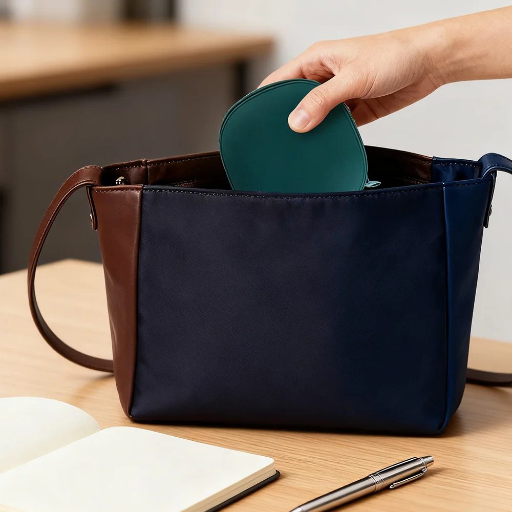 Storage Bag Zipper Cosmetic Bag Silicone Soft Material Multi-colour DIY Gift